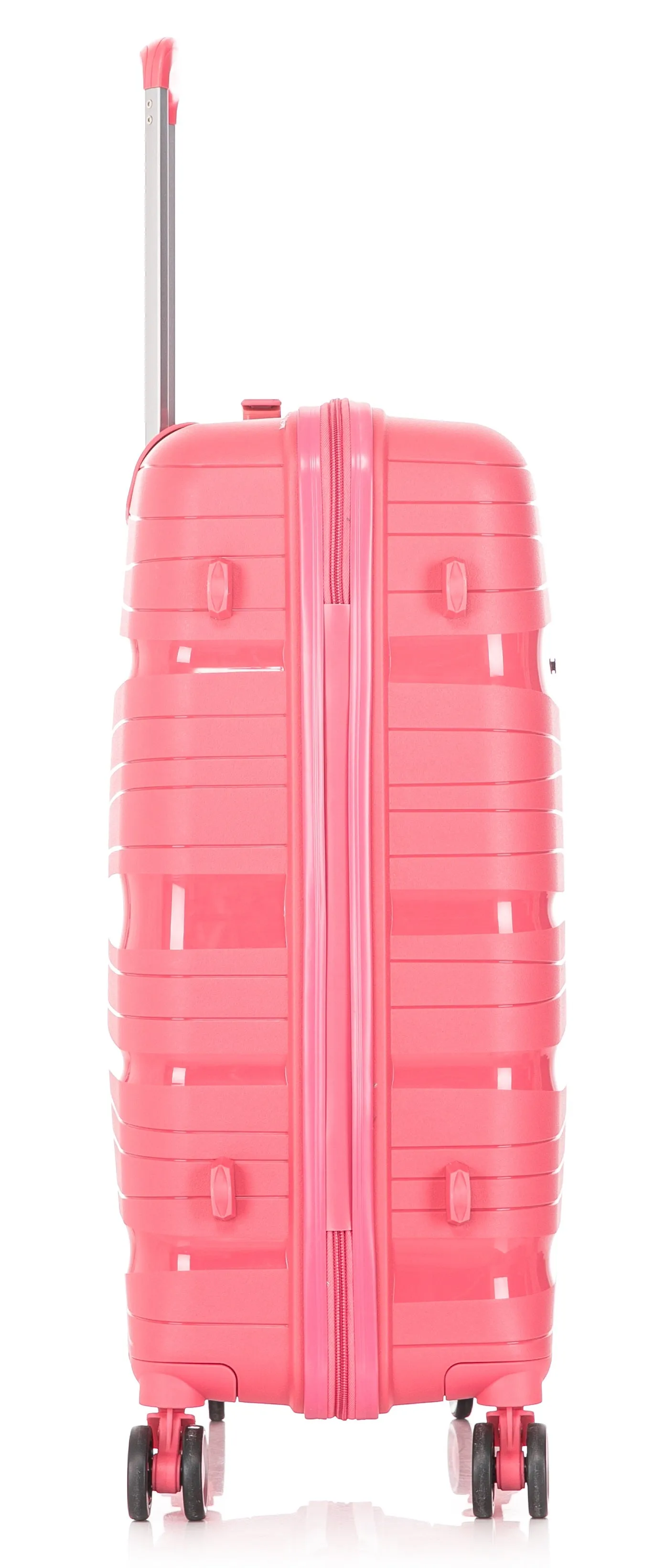 28" Large Polypropylene Hard Shell Suitcase PP801 - Pink