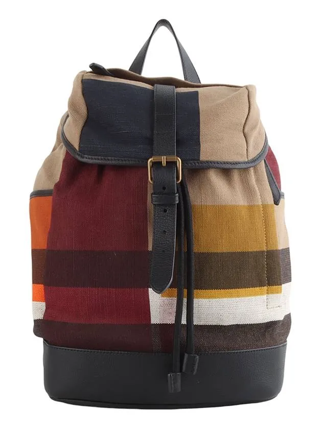 4013275 Driftone House Check Canvas Backpack 33565 2