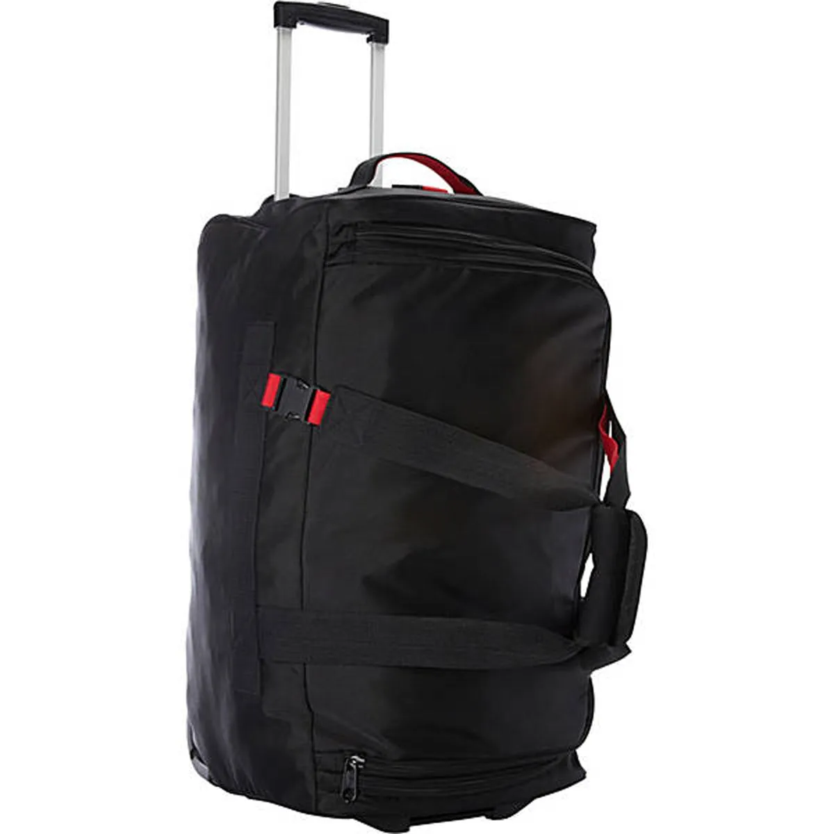 A. Saks EXPANDABLE 25 inch Ballistic Wheeled Duffel