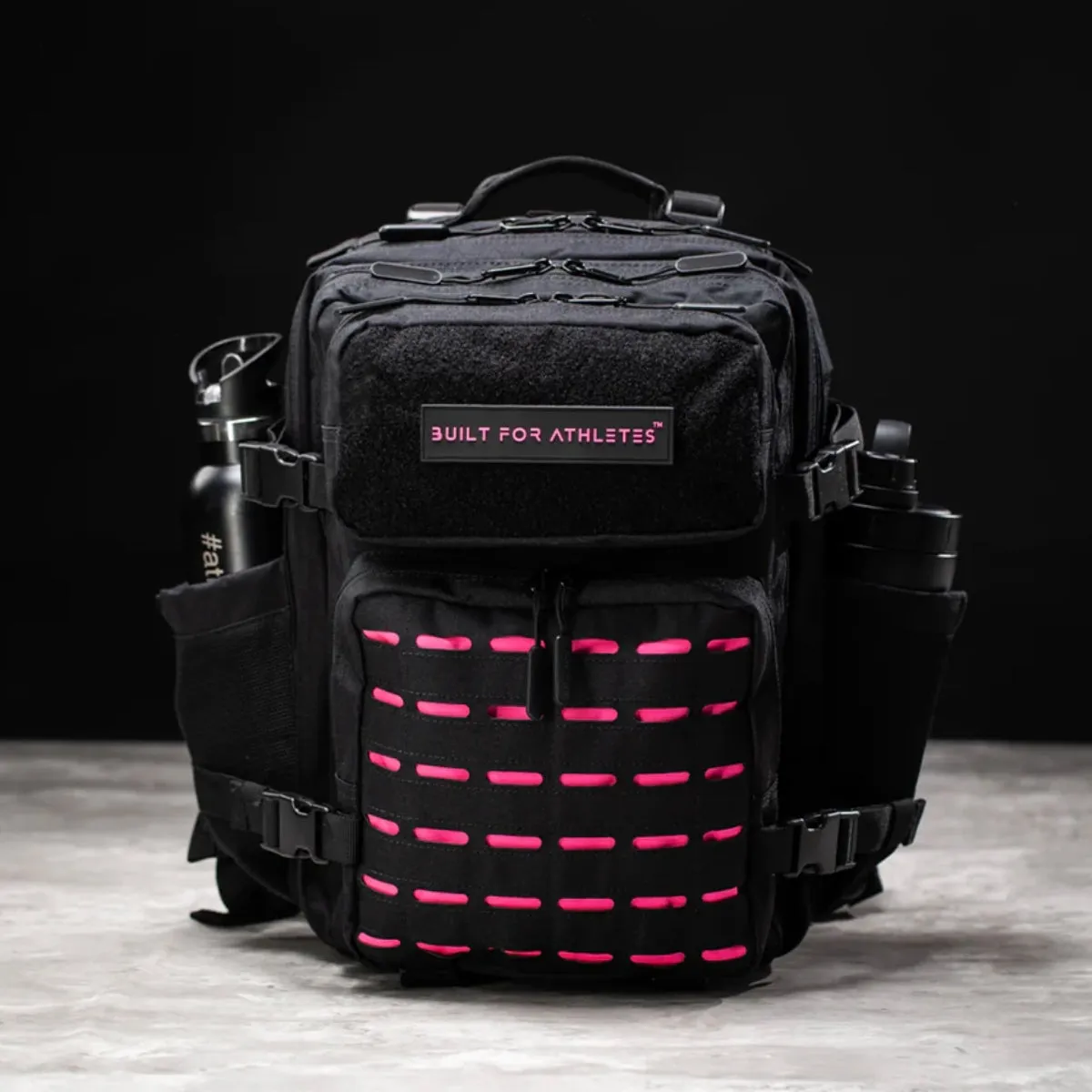 Built For Athletes Small Gym Backpack Black/Pink