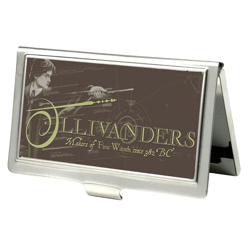 Business Card Holder - SMALL - Harry Potter OLLIVANDERS-MAKERS OF FINE WANDS FCG