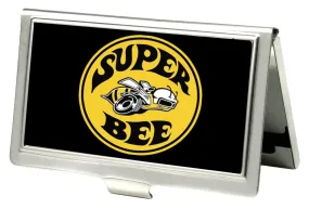 Business Card Holder - SMALL - SUPER BEE Logo FCG Black Yellow White