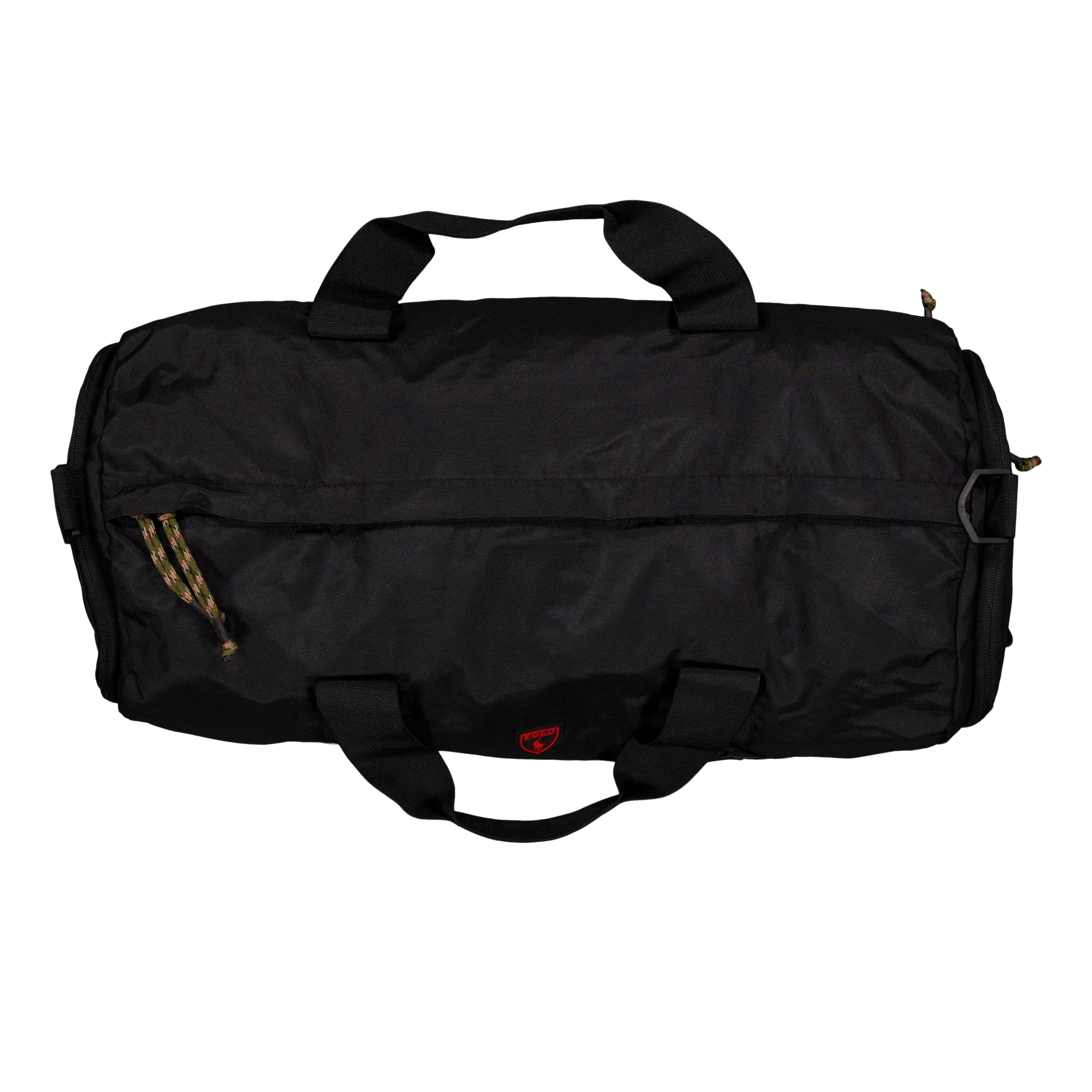 Canvas Duffel Black/Red