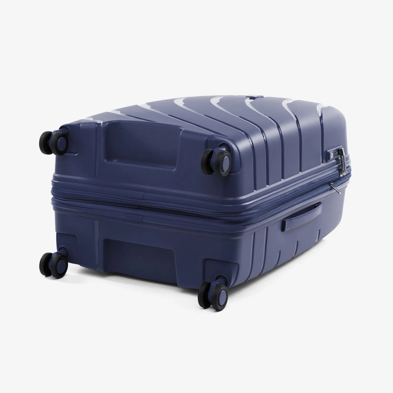 Convertible Medium to Large Checked Expandable Hardside Spinner - Nautical Navy