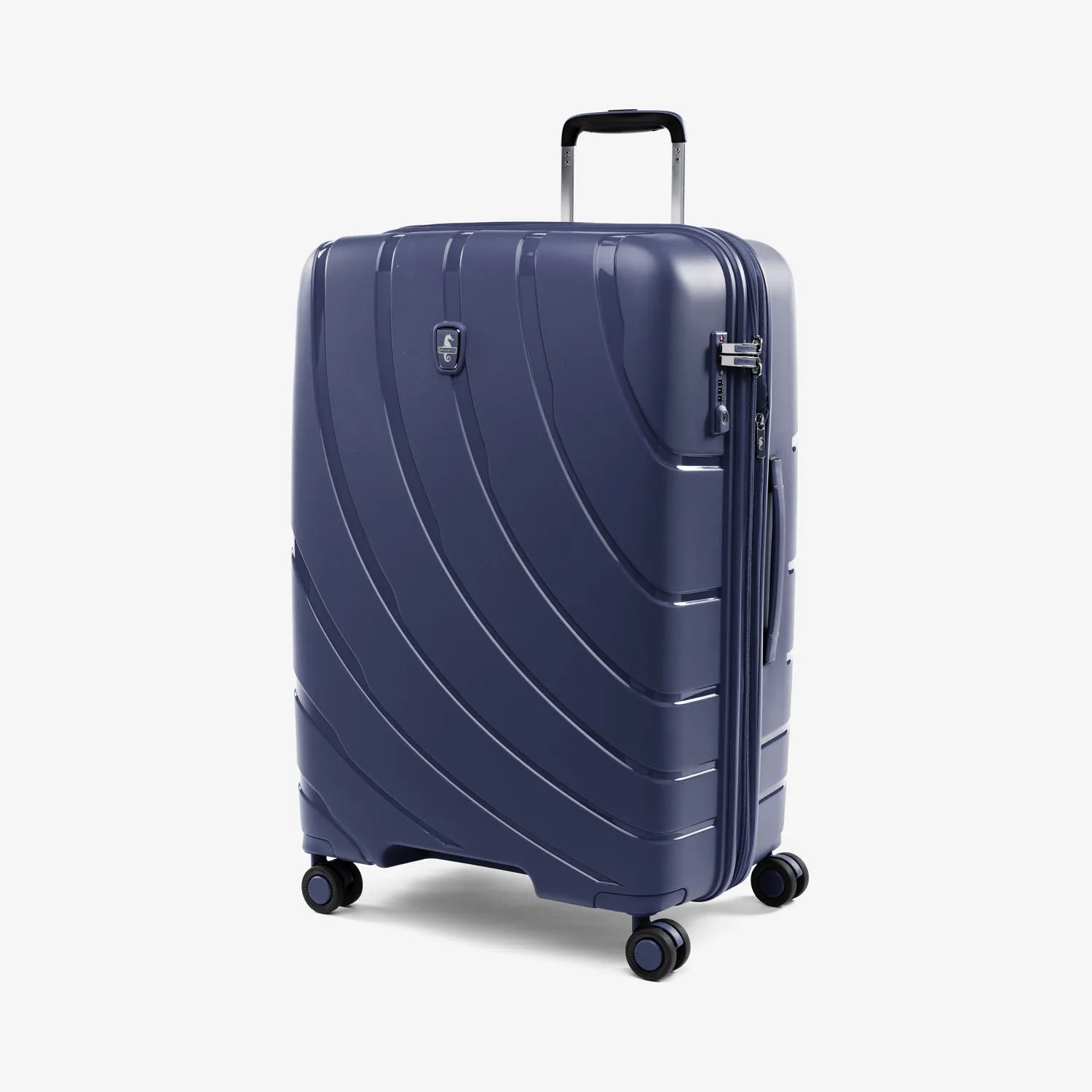 Convertible Medium to Large Checked Expandable Hardside Spinner - Nautical Navy