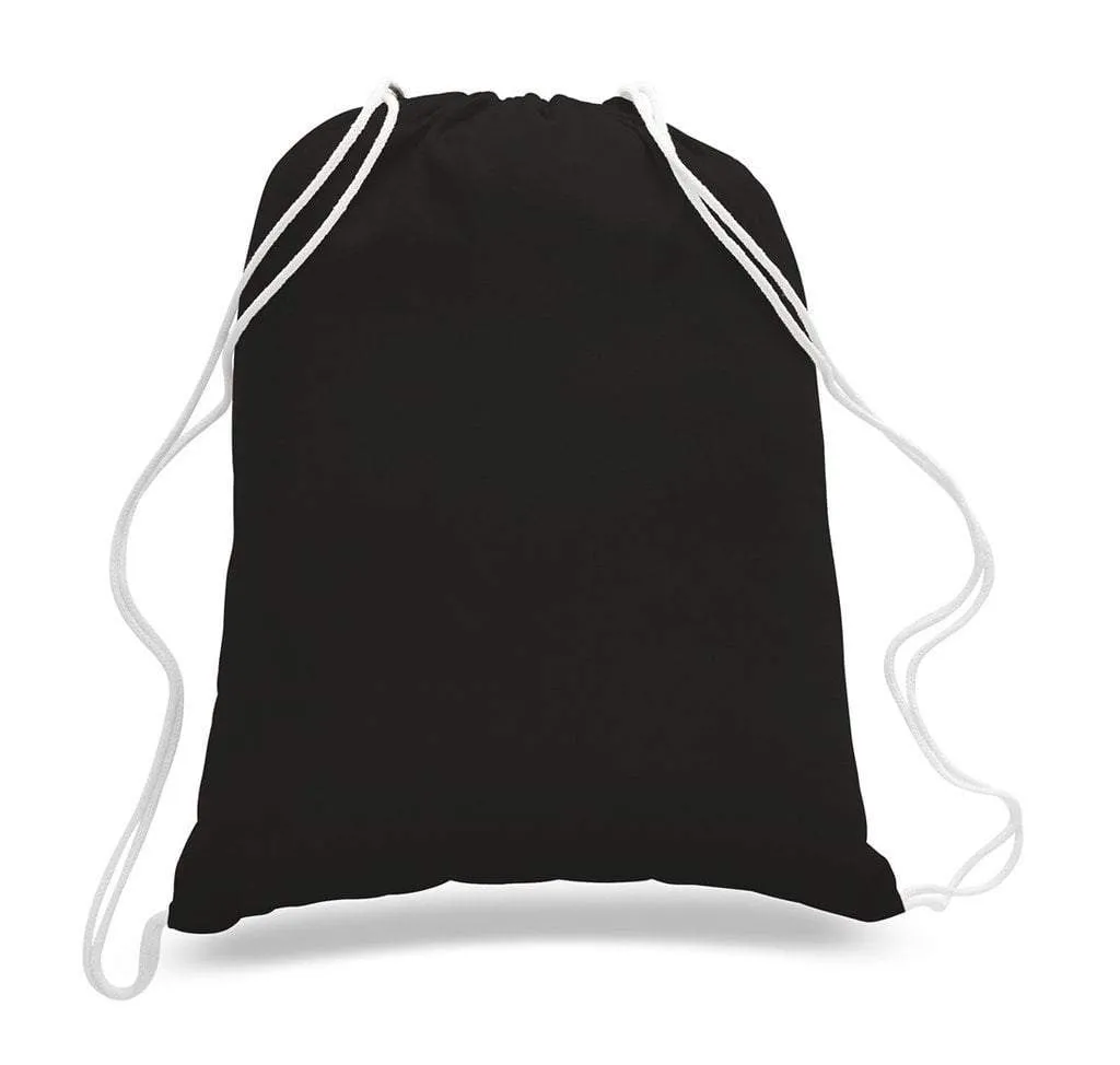 Drawstring Backpack 100% Cotton Sheeting