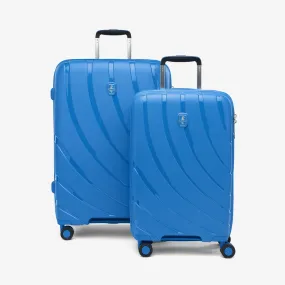 Expandable Hardside Spinner Set - Ocean Blue