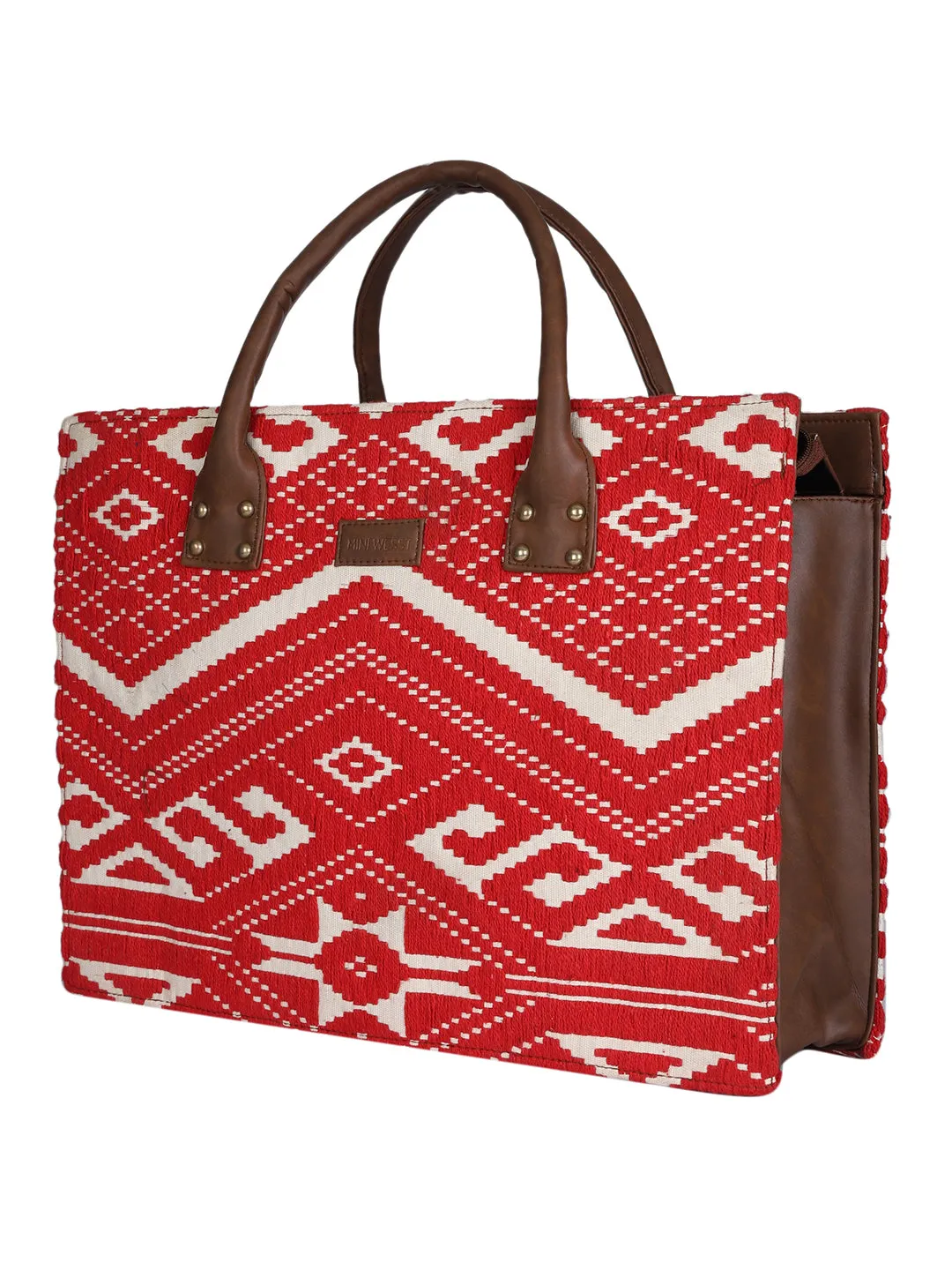 Fiery Notebook Tote Bag