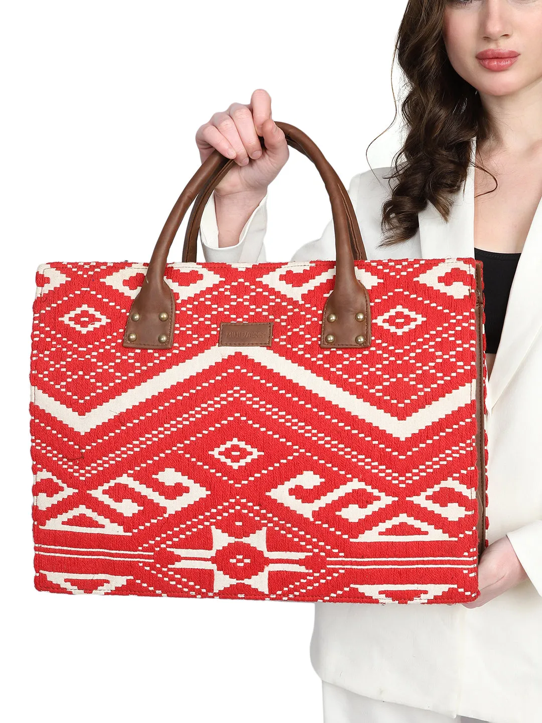 Fiery Notebook Tote Bag