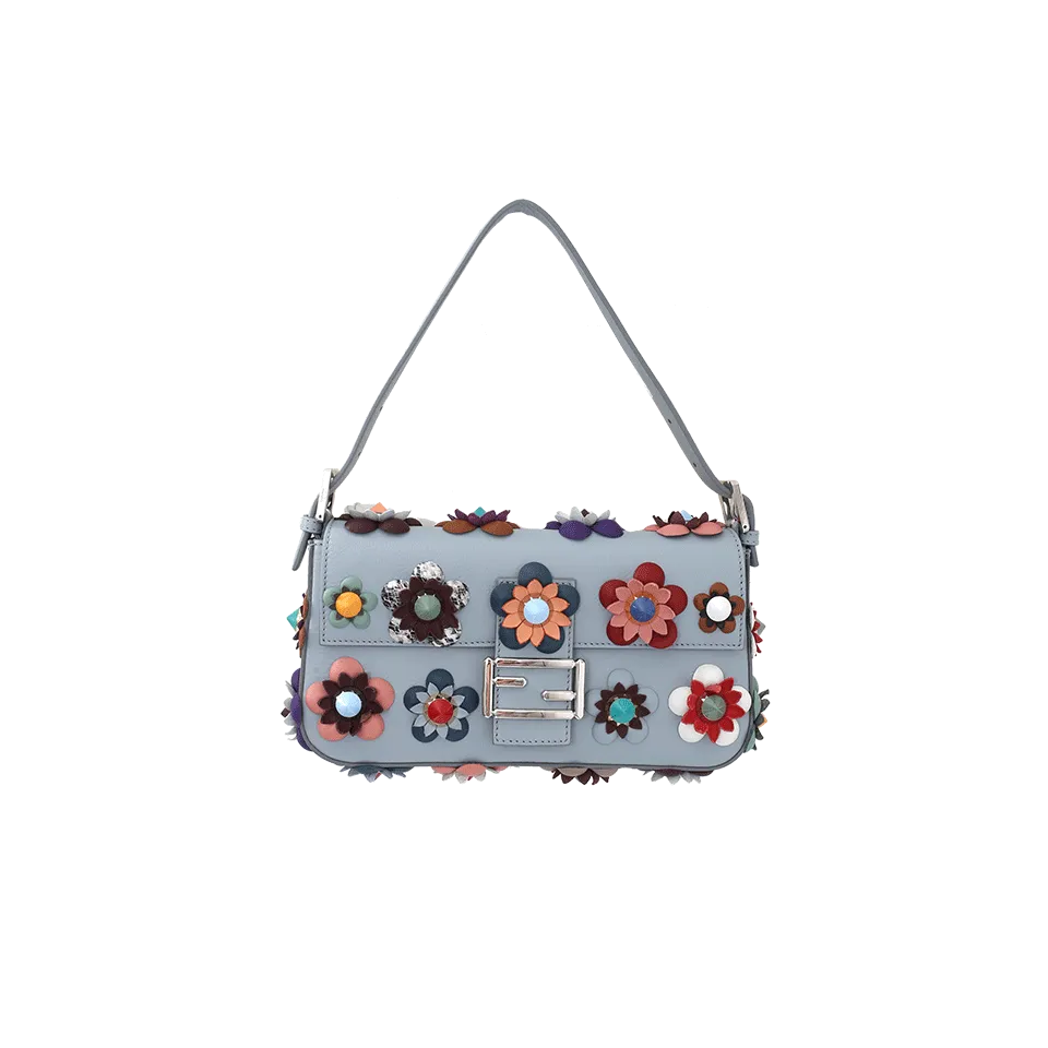 Floral Baguette Purse