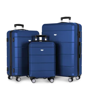 Jetset 3pc Suitcase Set in Blue