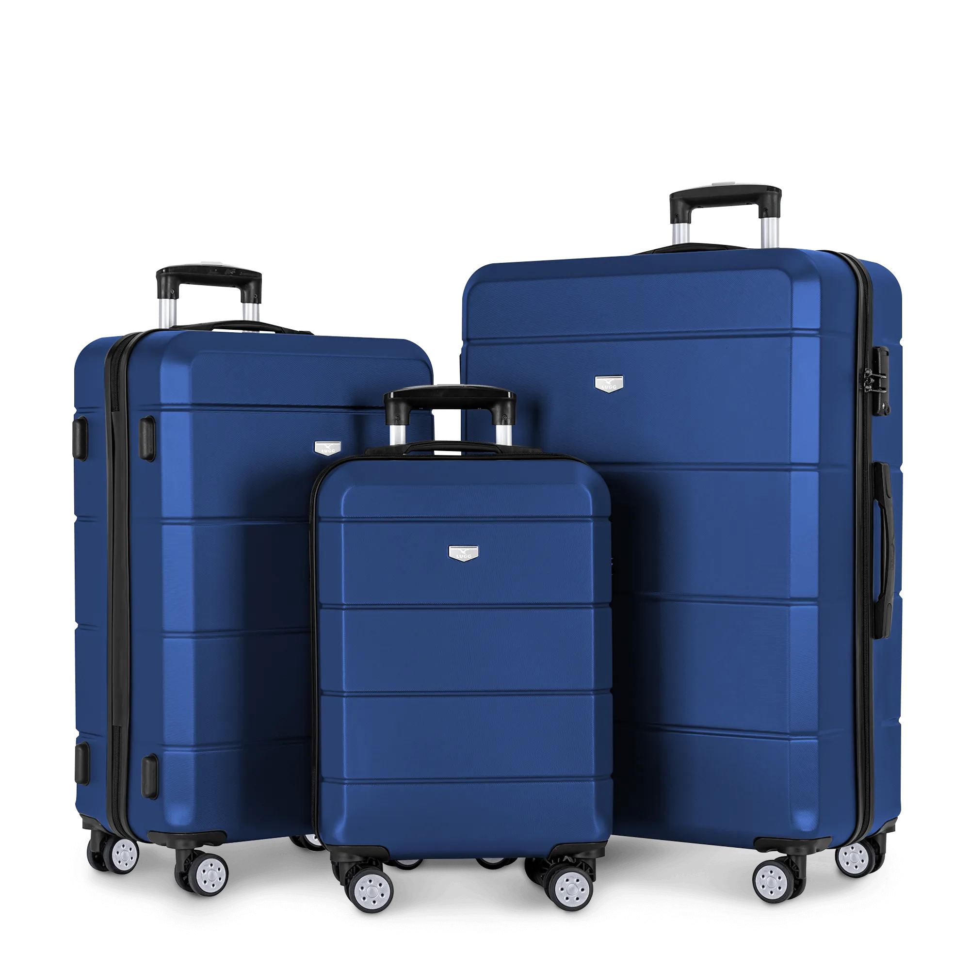 Jetset 3pc Suitcase Set in Blue