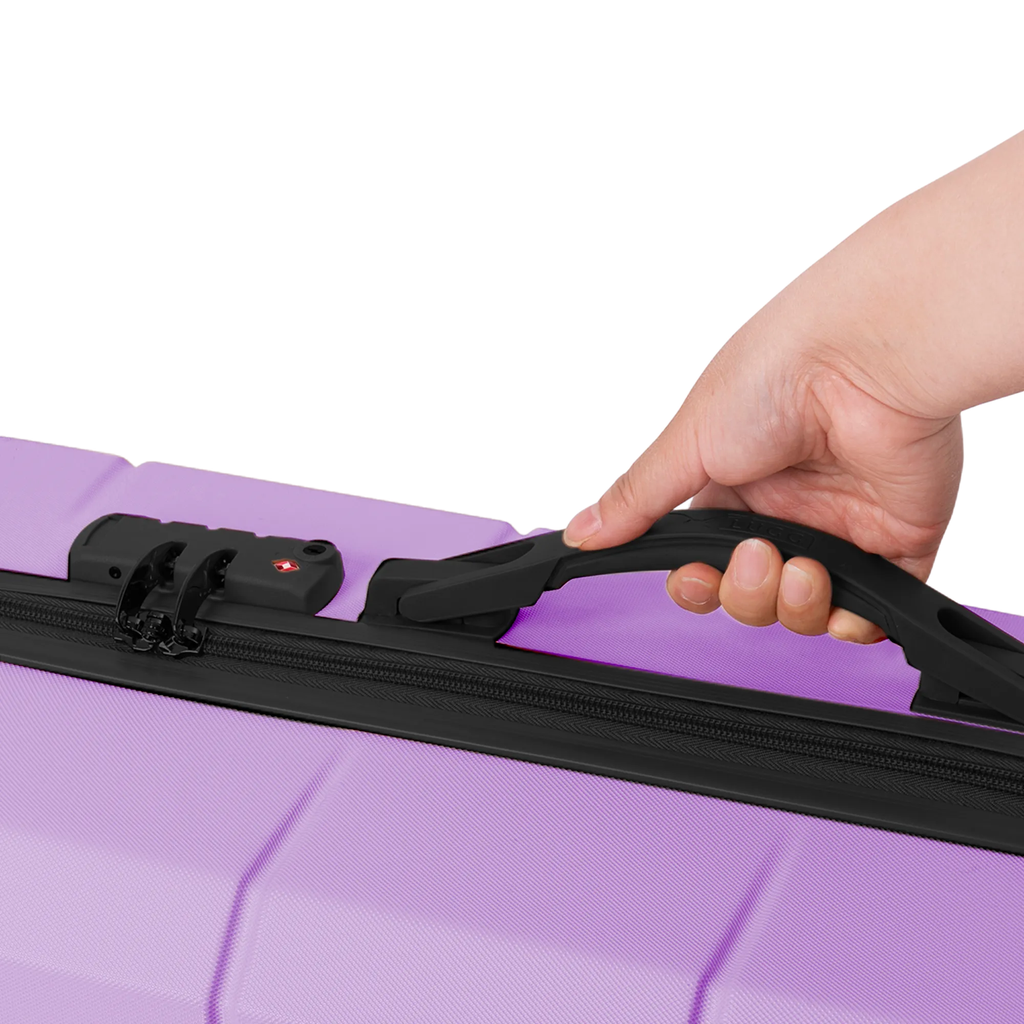 Jetset 3pc Suitcase Set in Lavender