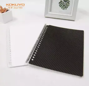 Kokuyo Urban Monochrome A5 Super Slim Smart Ring Binder Note 20 Sheets