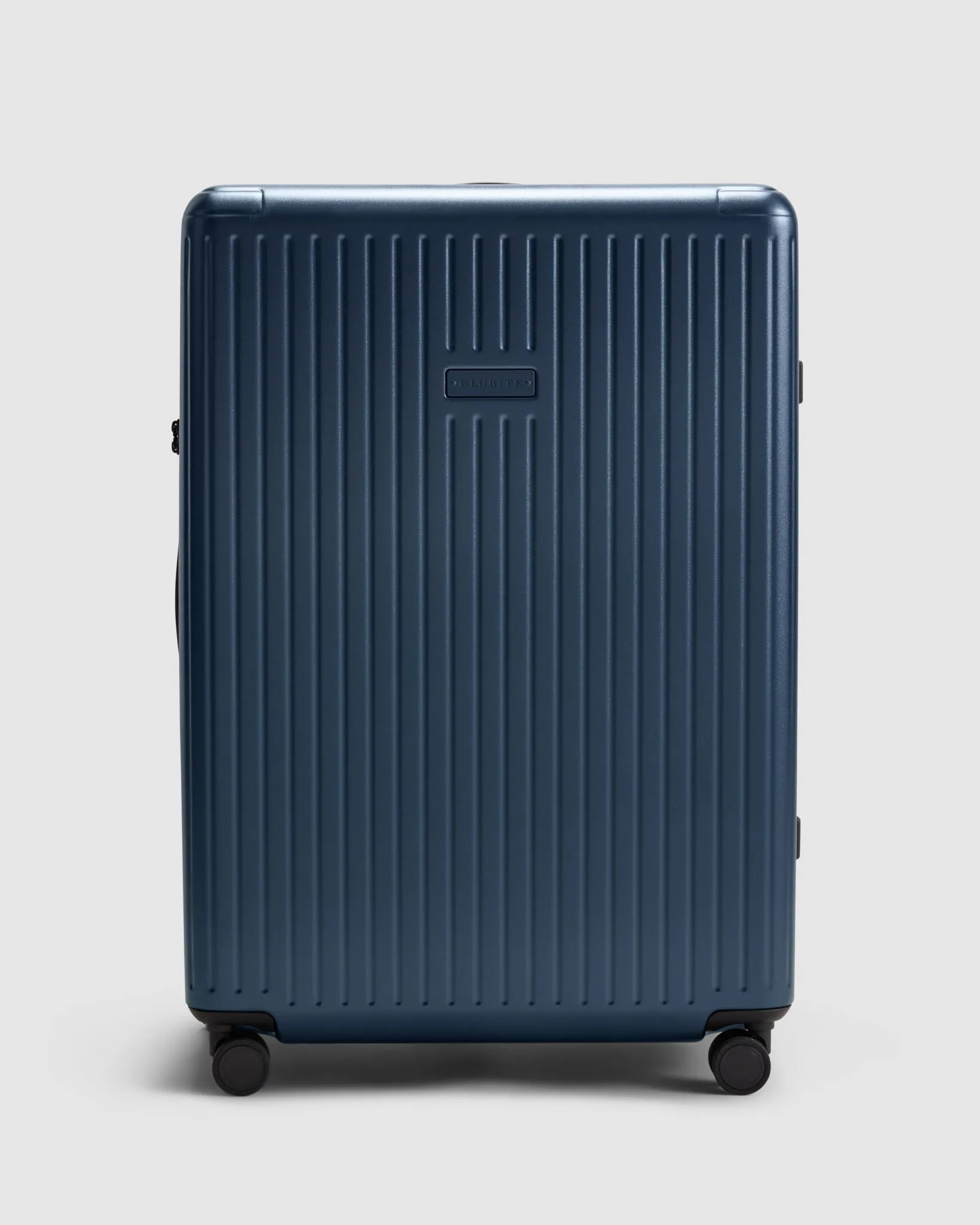 Large Check In Suitcase - Moonlit Ocean Blue