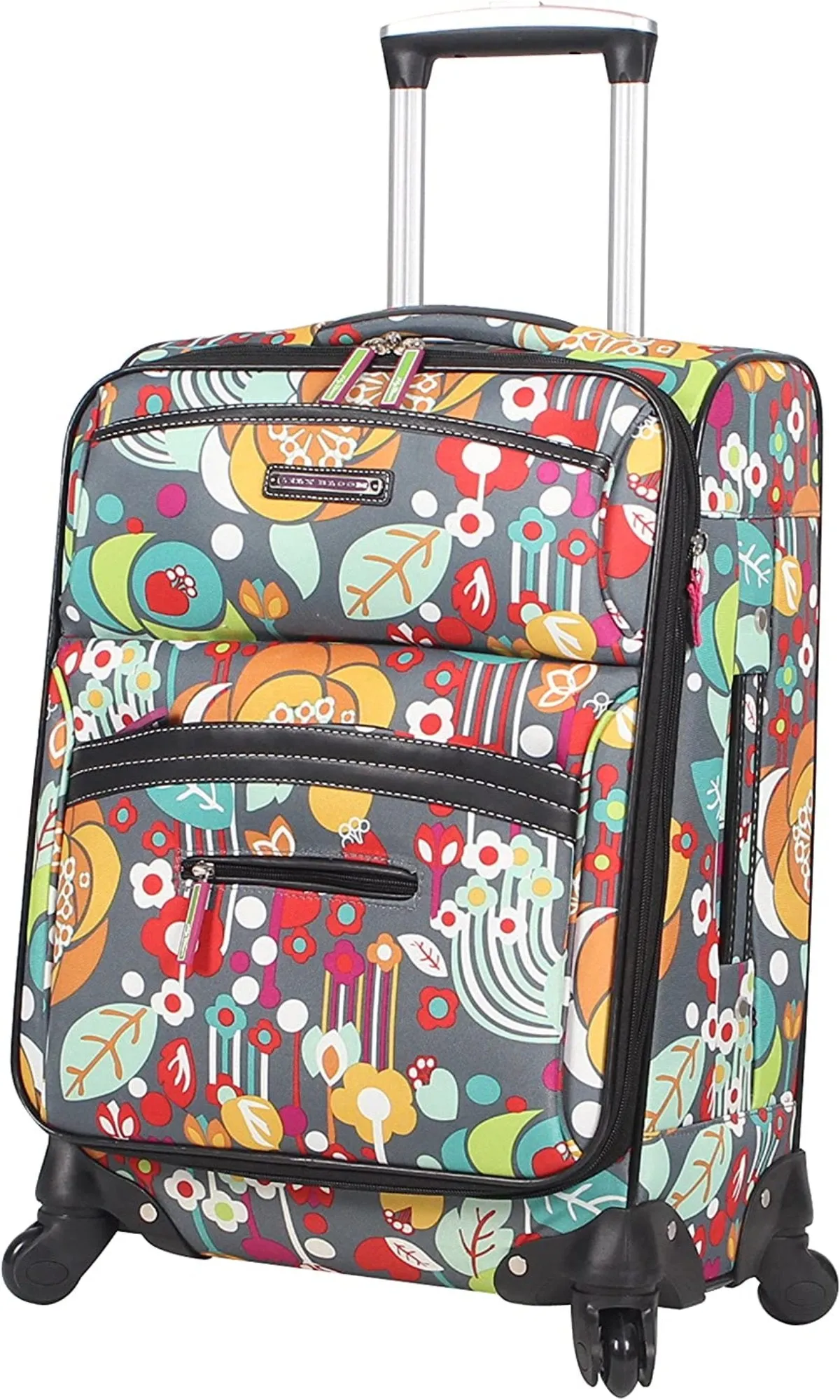 Luggage Carry On Expandable Design Pattern Suitcase With Spinner Wheels 20in