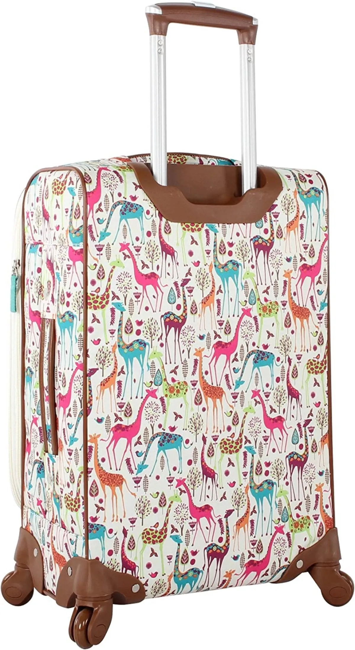 Luggage Carry On Expandable Design Pattern Suitcase With Spinner Wheels 20in