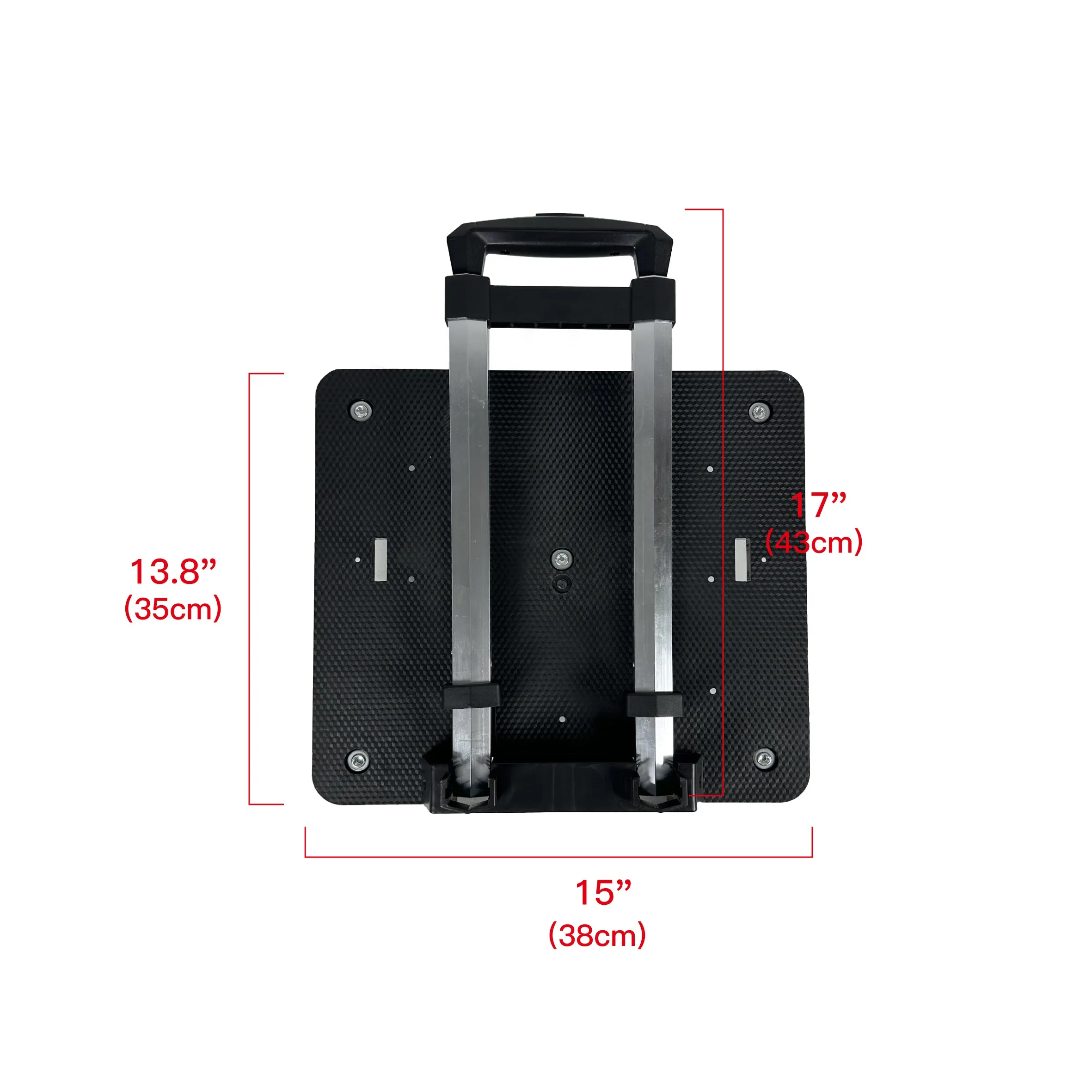 Mr. Peanut's Pet Carrier/Luggage Bag Spinner Wheelbase Luggage Cart