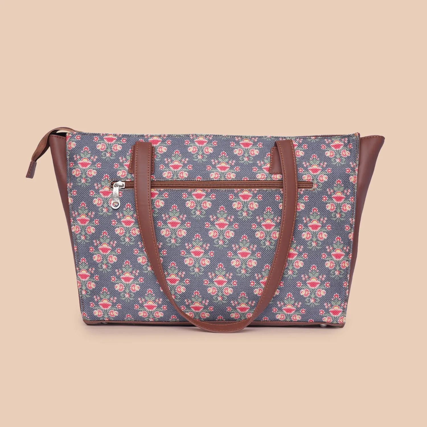 Mughal Garden Print Office Tote Bag