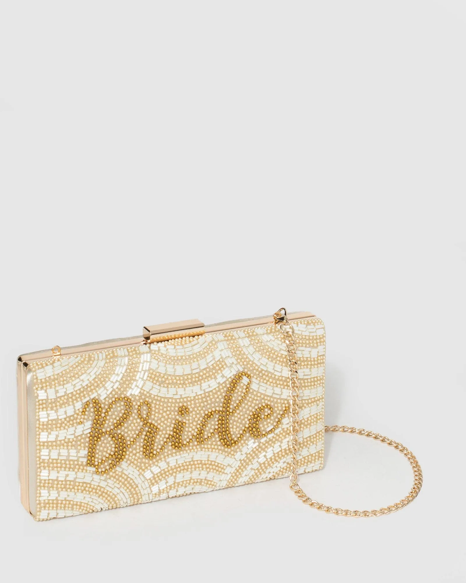 Multi Colour Bride Beaded Clutch Bag