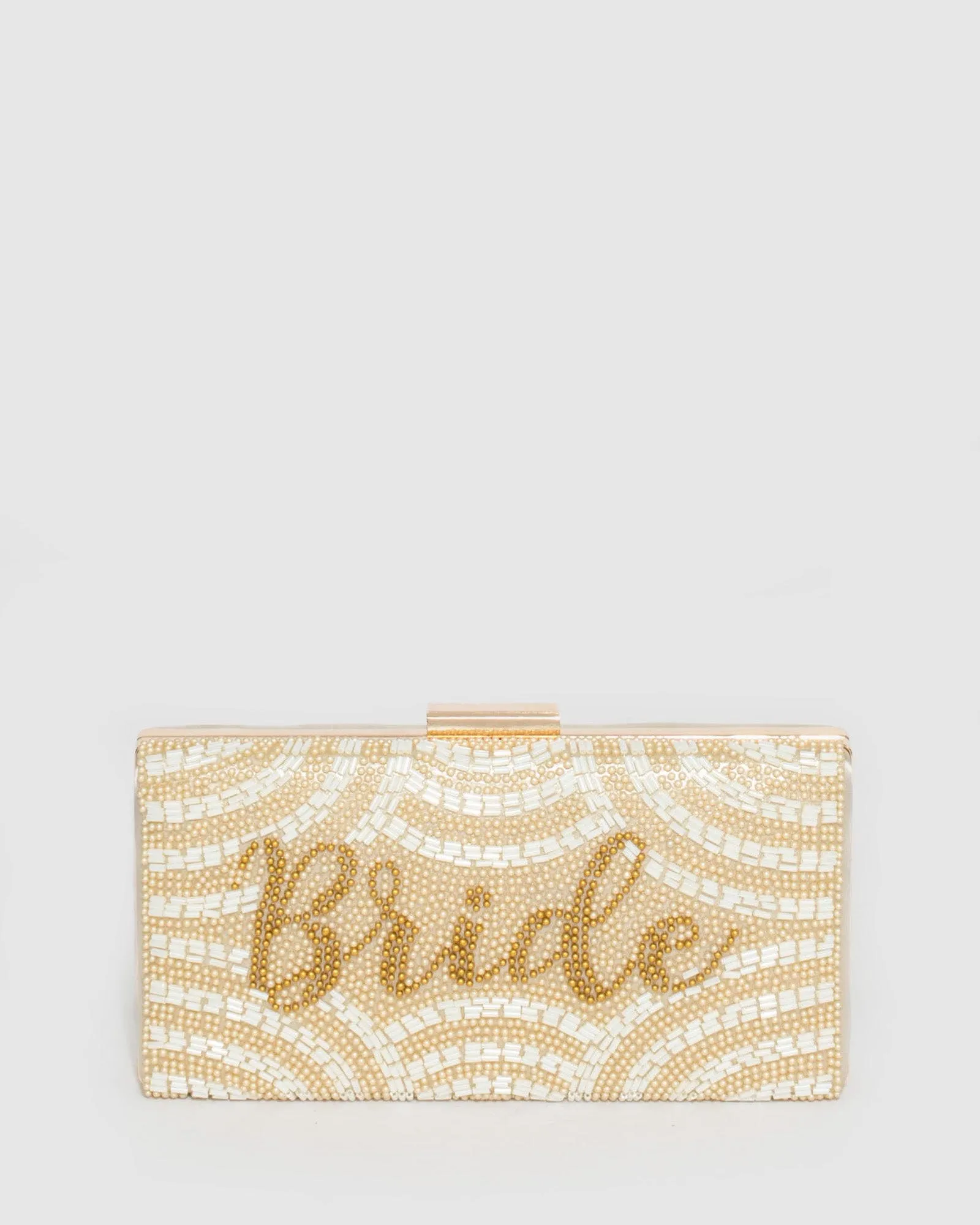 Multi Colour Bride Beaded Clutch Bag