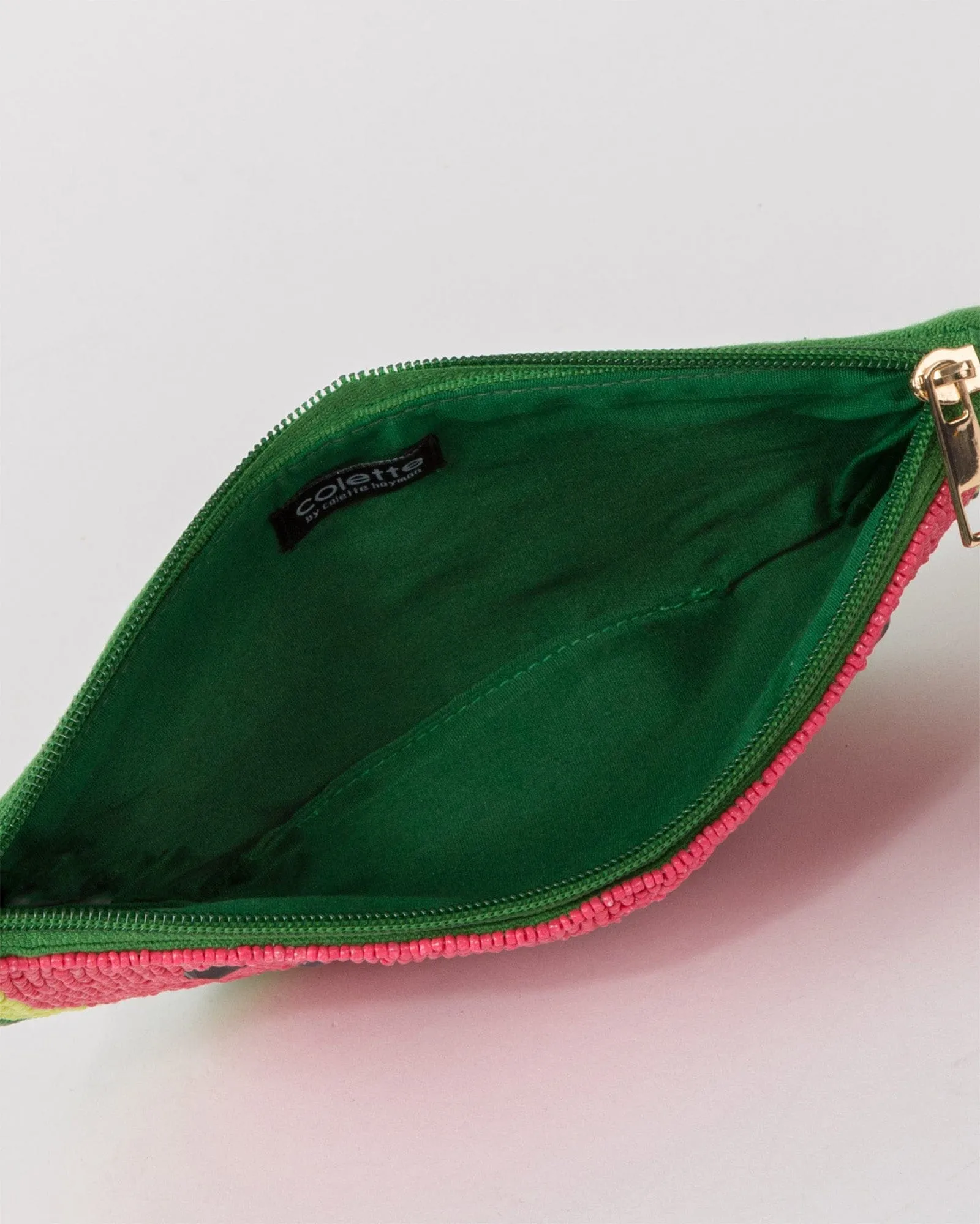 Multi Colour Lila Beaded Watermelon Coin Purse