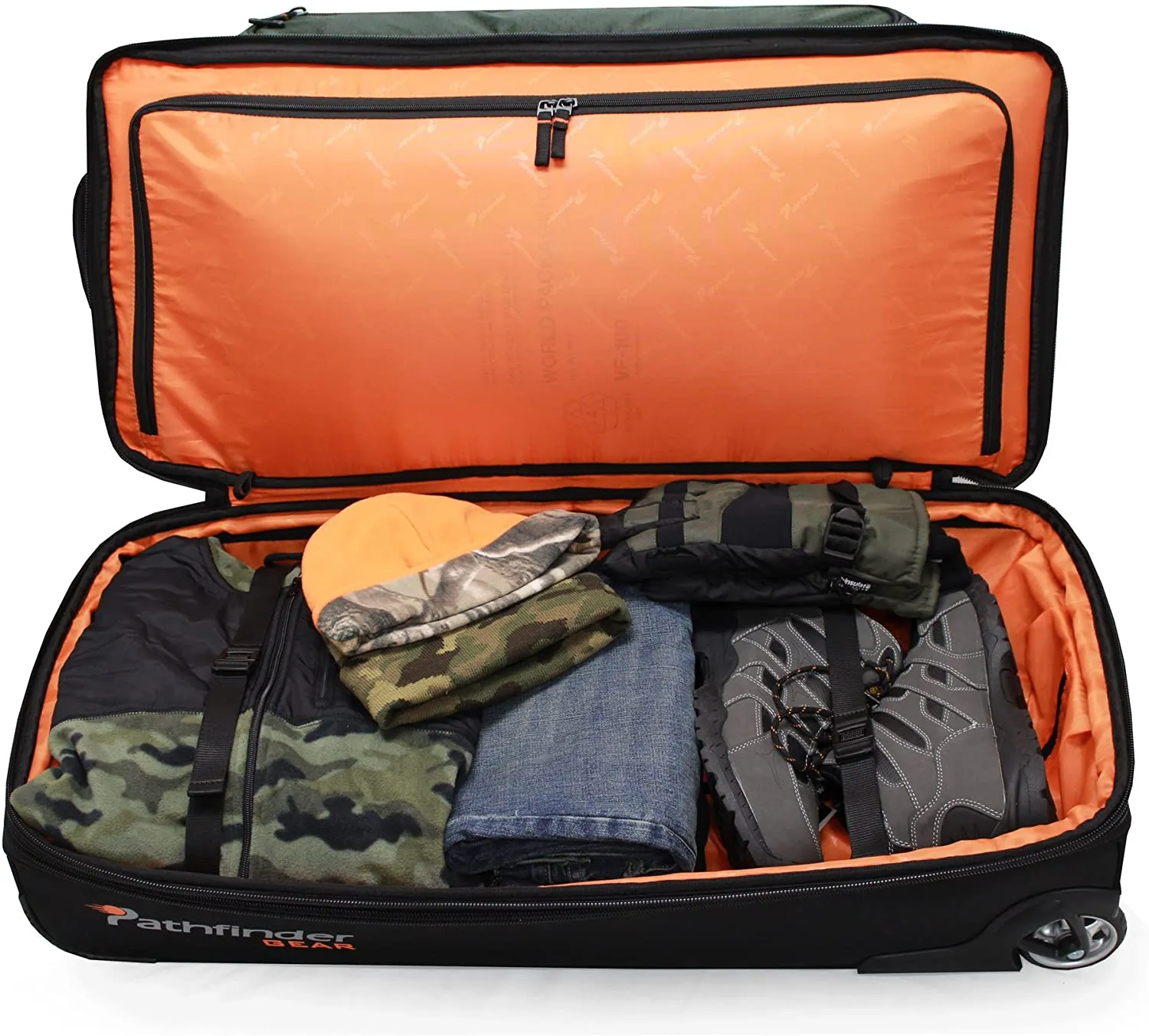 Pathfinder Gear 22" Rolling Drop-Bottom Duffel