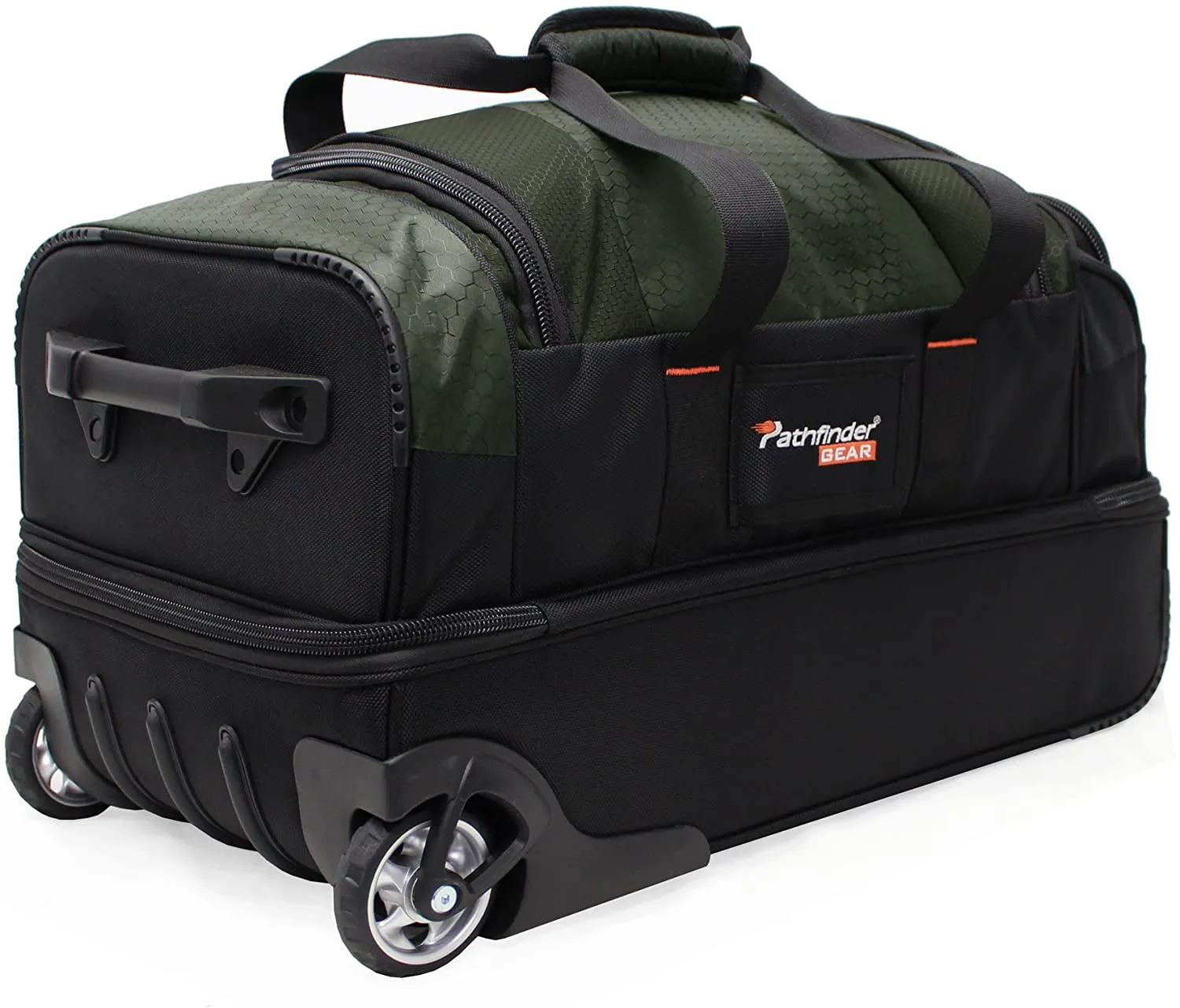 Pathfinder Gear 22" Rolling Drop-Bottom Duffel