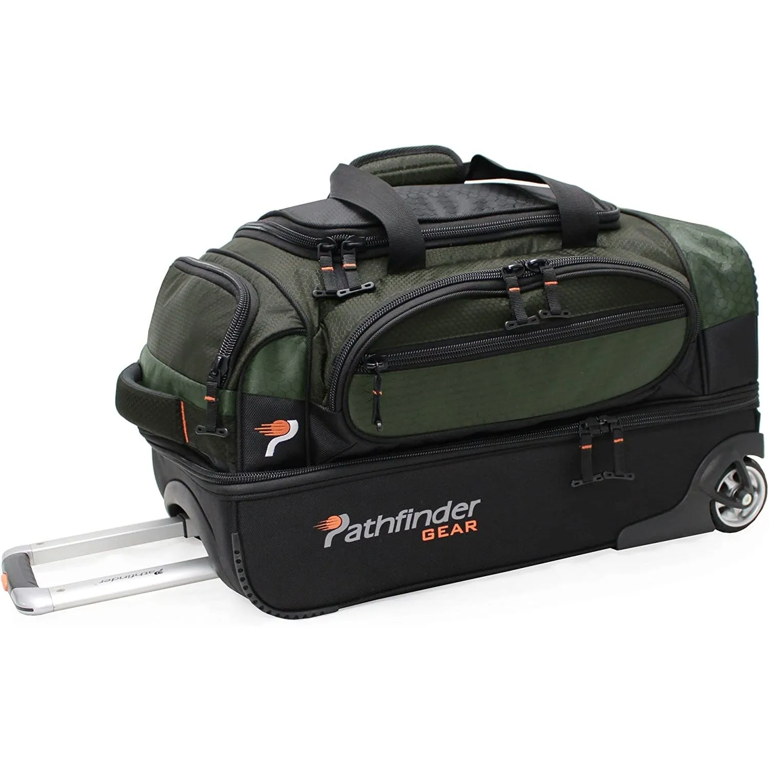 Pathfinder Gear 22" Rolling Drop-Bottom Duffel