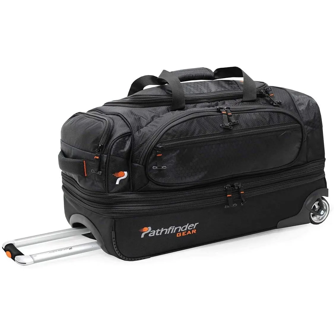 Pathfinder Gear 26" Rolling Drop-Bottom Duffel