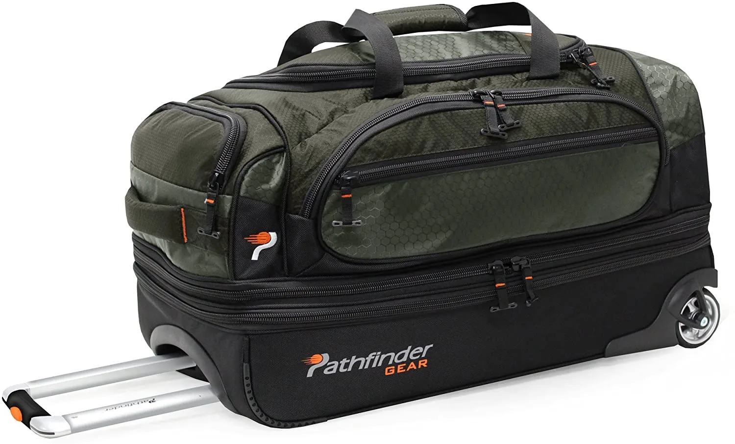 Pathfinder Gear 26" Rolling Drop-Bottom Duffel