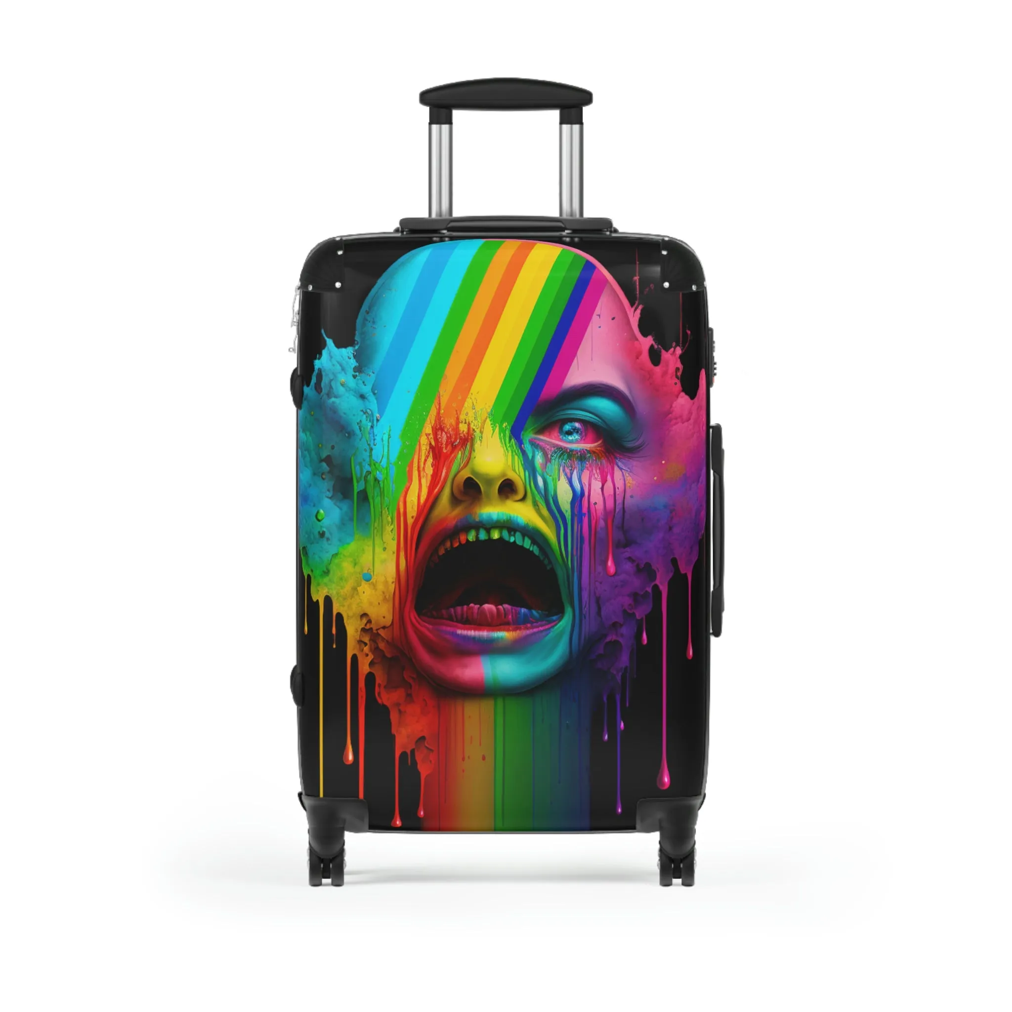 "Becoming is Suffering" Suitcases