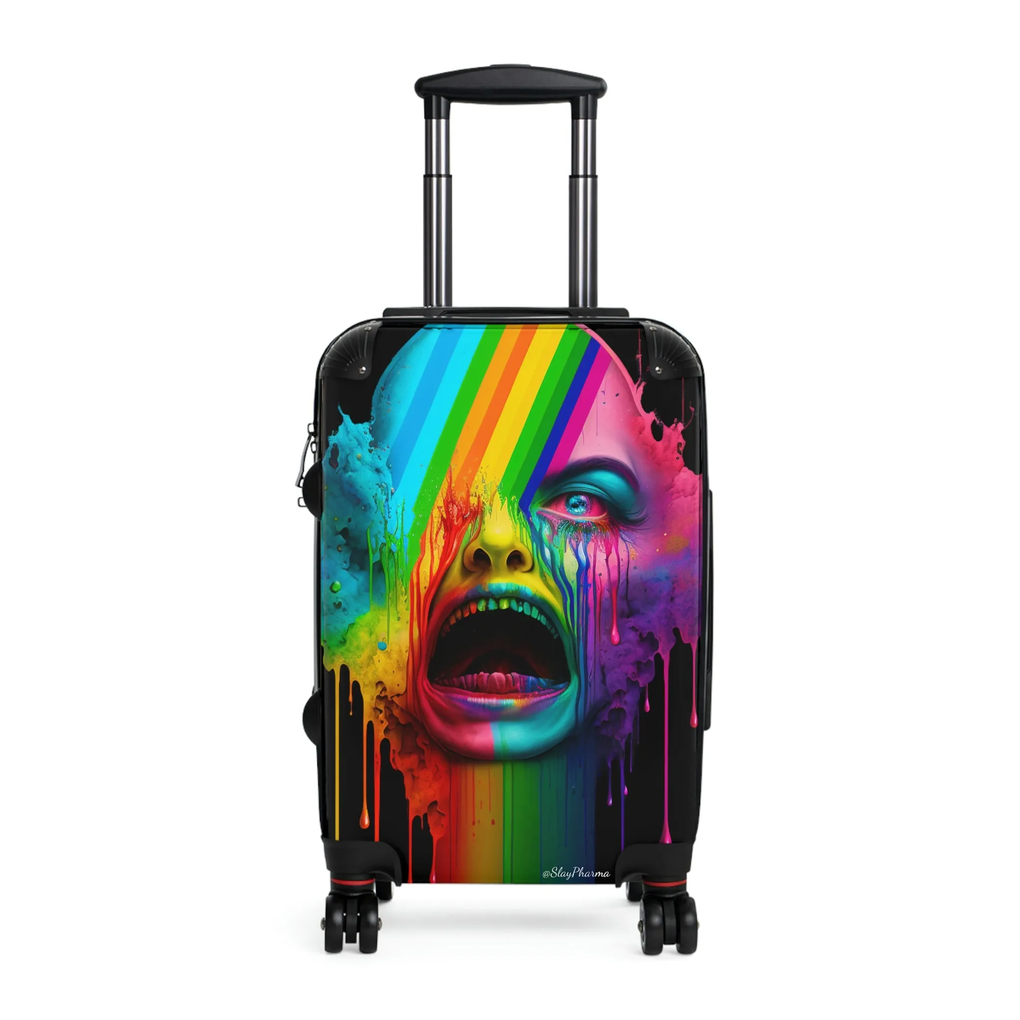 "Becoming is Suffering" Suitcases