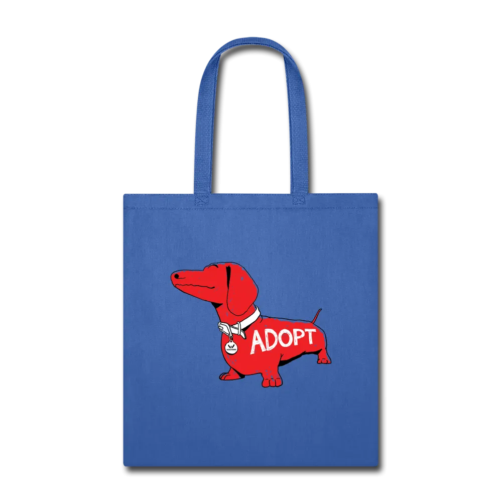 "Big Red Dog" Tote Bag