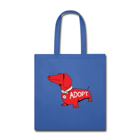 "Big Red Dog" Tote Bag