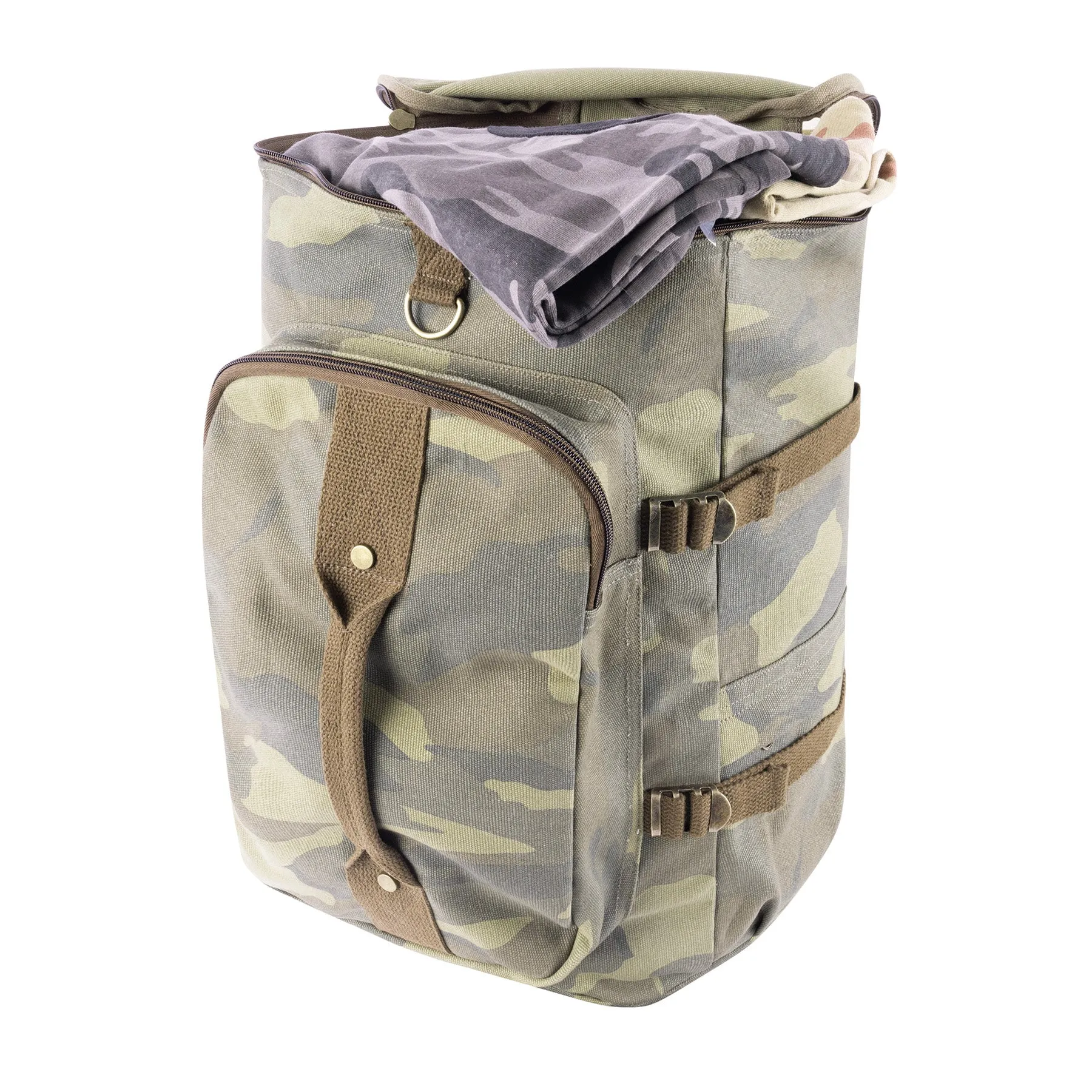 Rothco Convertible Canvas Duffle / Backpack