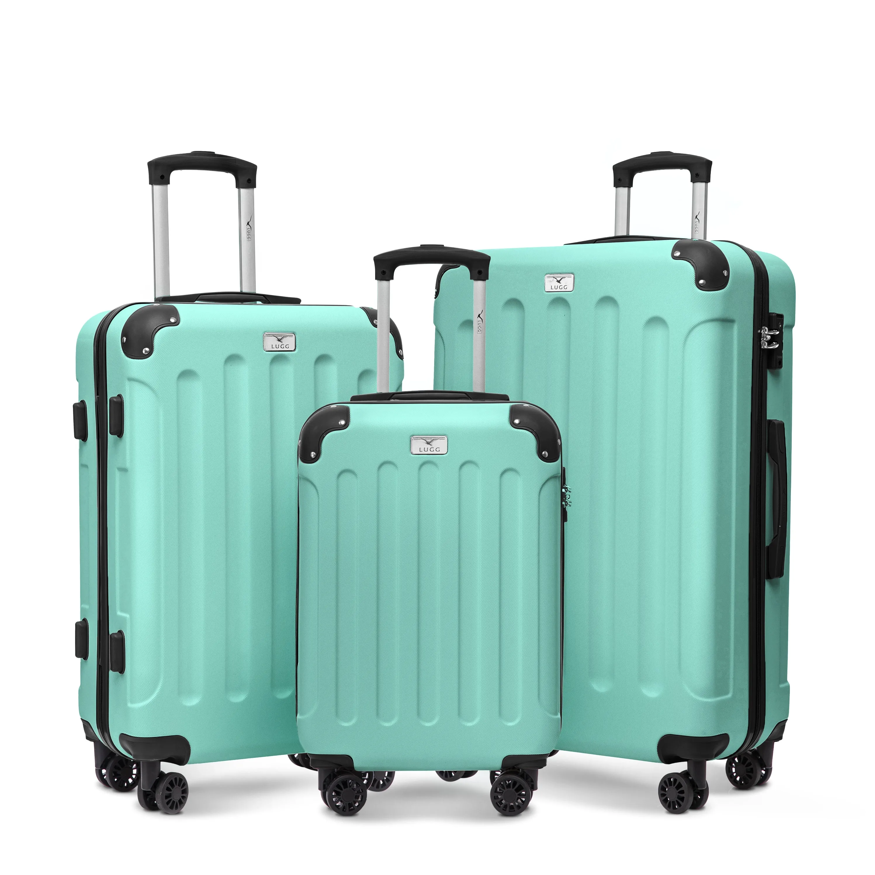 Skywander 3pc Suitcase Set in Mint