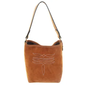 STT31- Toast Suede Standard Tote