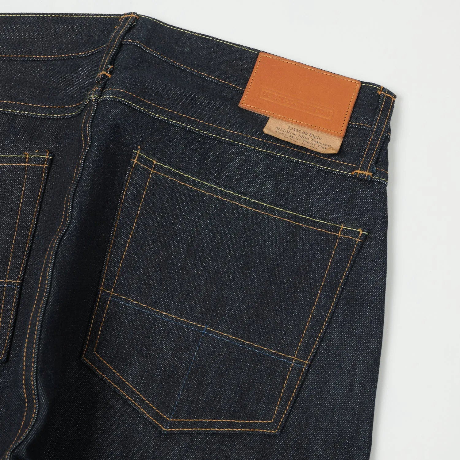 Tellason Elgin 16.5oz Slim Tapered Jean - Cone Mills