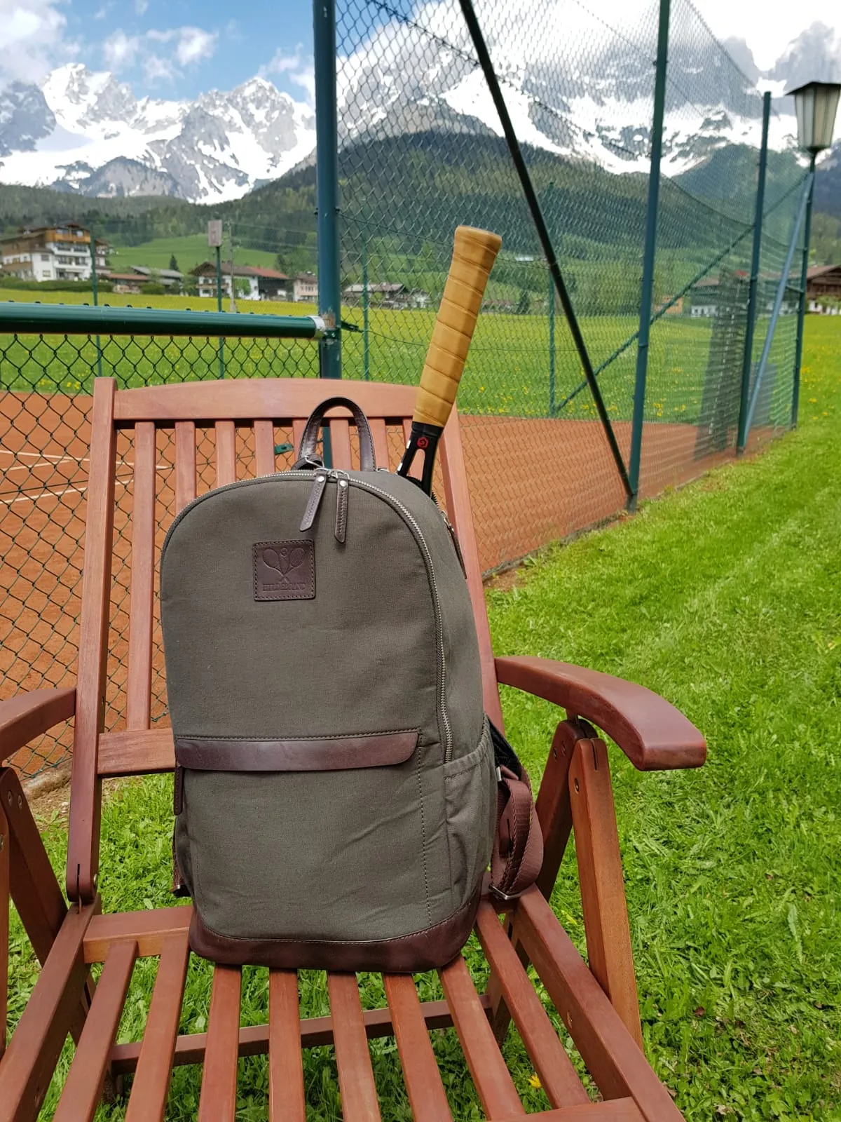 Tennis Back Pack Green