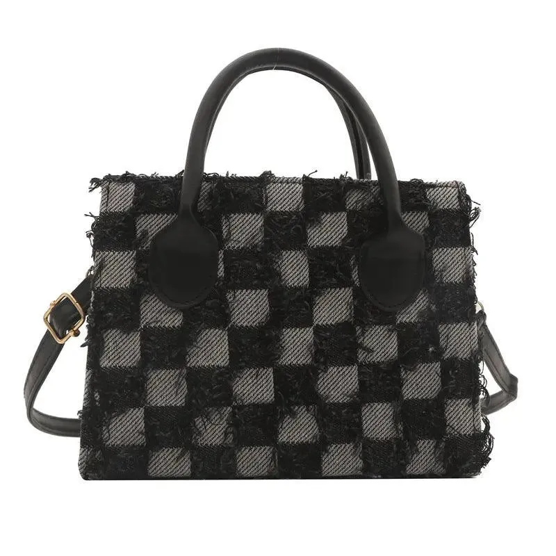 The Checkered Tote Bag