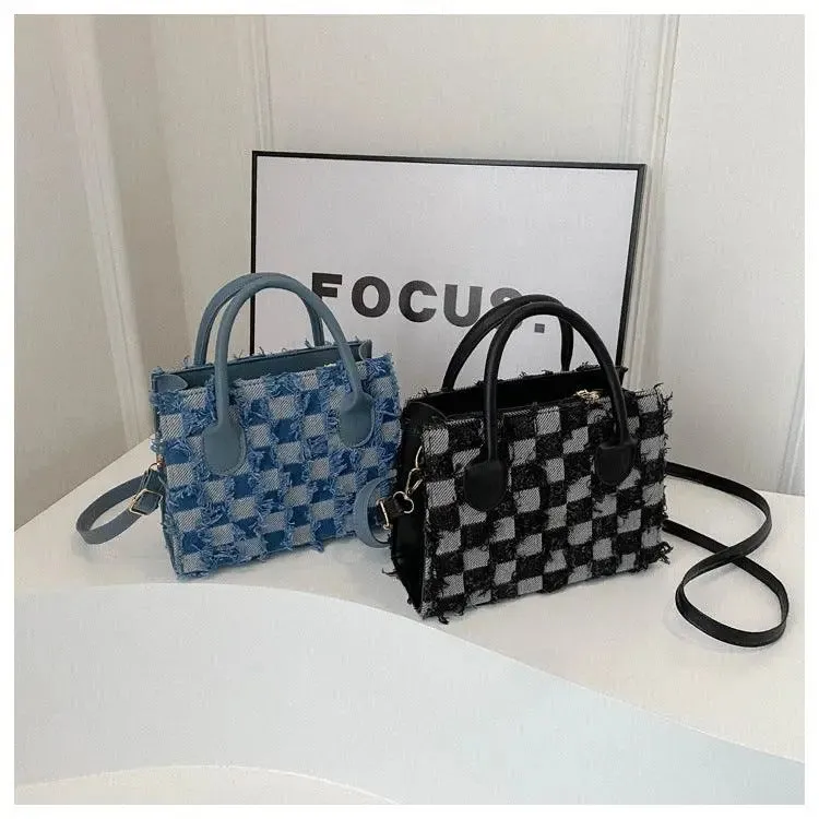 The Checkered Tote Bag