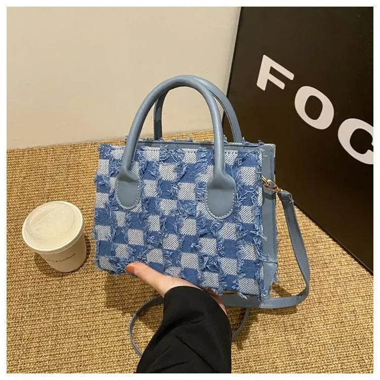 The Checkered Tote Bag